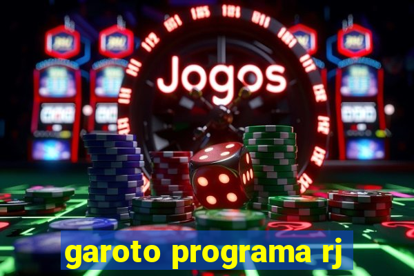 garoto programa rj